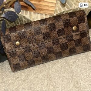 LV Damier Brown long Wallet🥳🥳❌❌